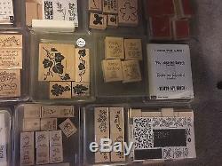 Large Stampin Up Lot Retired New Used Great Conditions Some Rare 27 Sets