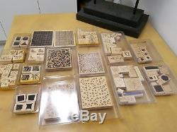 Large lot stampin up stamp sets most new & retired