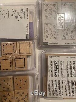 Lot Of 19 Stampin Up Sets. MANY RARE