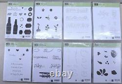 Lot Of 26 Stamp Sets By Stampin' Up! Assorted Themes Many Unused All Clean
