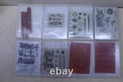 Lot Of 26 Stamp Sets By Stampin' Up! Assorted Themes Many Unused All Clean
