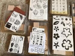 Lot Of 31 Stampin Up Stamp Sets. Unmounted, Brand New