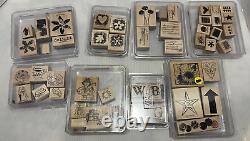 Lot Of 8 Stampin Up Lot Of Sets Some Retired