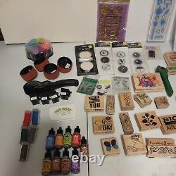 Lot Of Stampin' Up and More, Stamp Sets Mixed Themes. From 1997 to 2000's