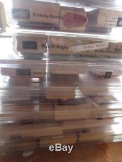 Lot STAMPIN' UP 40 stamp sets 346 total retired variety+
