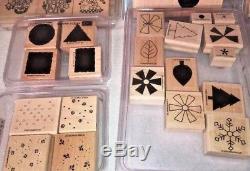 Lot of 13 Stampin Up Retired Stamp Sets Lightly Used
