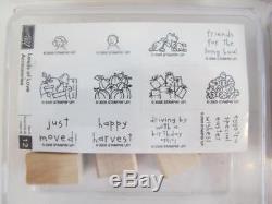 Lot of 144 Different NEW Mixed STAMPIN UP Rubber Stamps Retired Rare SETS