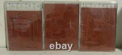 Lot of 15 Stampin Up Stamp Sets Nature & Flower Stamps StampinUp FREE SHIPPING