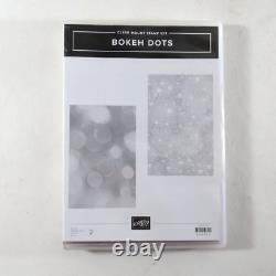 Lot of 18 Stampin' Up Background Textures Rubber Stamp Sets NEW