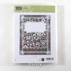 Lot of 18 Stampin' Up Background Textures Rubber Stamp Sets NEW