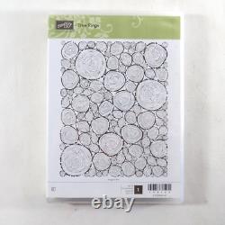 Lot of 18 Stampin' Up Background Textures Rubber Stamp Sets NEW