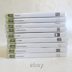 Lot of 18 Stampin' Up Background Textures Rubber Stamp Sets NEW