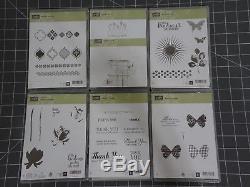 Lot of 18 Stampin' Up! Die Sets Christmas Love Friendship