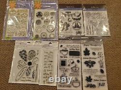 Lot of 19 Clear Stamp Sets 250 Total Stamps New. Worth 273.00 on Amazon