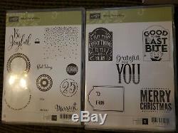 Lot of 20 Stampin' Up! Clear Mount or Photopolymer stamp sets