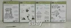 Lot of 20 Stampin Up Stamp Sets Kind Thoughts & Words Stamps StampinUp FREE SHIP