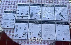 Lot of 21 set of rubber stamps from the Stampin up