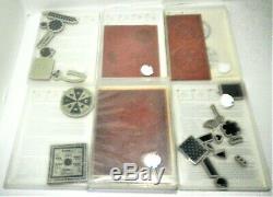 Lot of 22 Stampin Up Clear Mount or Photopolymer Stamp Sets (154 Stamps Total)
