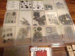 Lot of 23 Stampin Up! Stamp Sets Variety All Occasions