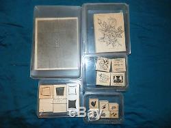 Lot of 31 Stampin Up stamp sets, some new unmounted
