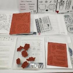 Lot of 33 New & Used Stampin' Up! Stamp Sets (Photopolymer & Rubber) No Dies