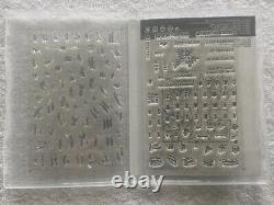 Lot of 40 Stampin' Up! Rubber & Clear Stamp Sets Varies Varieties and Types