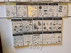 Lot of 65 NewithUnused Sets of Stampin' Up! Rubber and Clear Stamps