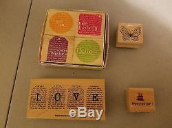 Lot of Stampin Up Stamp Sets