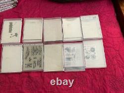 Love Theme Stamp Lot 10 Sets Stampin Up! Cheers to Love, Falling for you