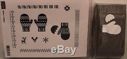 MAKE A MITTEN AND PUNCH WINTER rubber stamp set- Stampin' Up