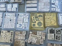 MASSIVE Lot Stampin Up 475+ Stamps 74 Sets USED & NEW For Nearly All Occasions
