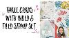 Making Three Cards With The Inked U0026 Tiled Stampin Up Stamp Set