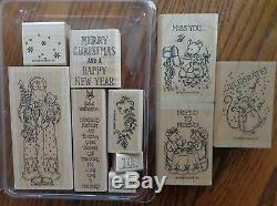 New Lot Of Stampin Up Rubber Stamp Sets Haunting We Will Go Thanks Be To Thee +