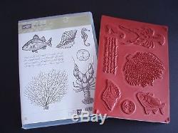 NEW Stampin' Up By the Tide Cling Foam Stamp Set