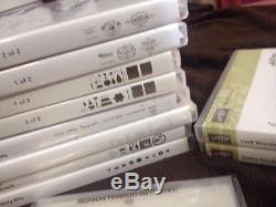 NEW Stampin Up Collection Santa Stash Mustache Lot Die 12 Sets