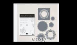 NEW Stampin Up Encircled In Warmth Cling Stamp Set With Dies Bundle #156449