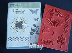 NEW Stampin' Up Kinda Eclectic Cling Foam Stamp Set