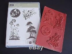 NEW Stampin' Up Serene Silhouettes Cling Foam Stamp Set