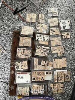 New And Used Stampin Up Stam? P Set Lot