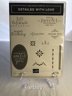 New Stampin' Up! Rubber & Photopolymer Cling/Clear Stamp Sets (All 6!)