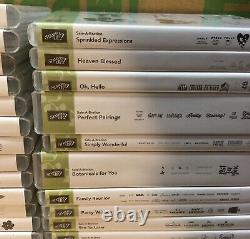 Over 100 Sets Stampin Up Stamping Kits. Holidays And Christmas Crafting. Unused