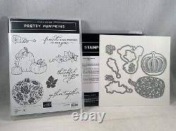 PRETTY PUMPKINS Stamp Set DETAILED PUMPKINS Dies Stampin Up Thankful For You H21