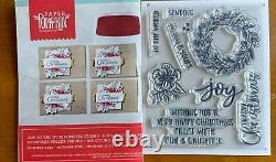 Paper pumpkin stamp collection in album, Stampin' Up! Brand, 16 stamp sets