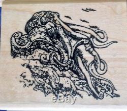 RARE Stampin Up Under The Sea Dolphin WHALE Turtle OCTOPUS Ocean Set RETIRED