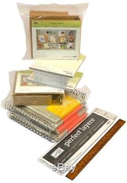 Retired STAMPIN UP Mixed Lot of 13 SCRAPBOOKING SETS So You Kits PAPER Vellum ++