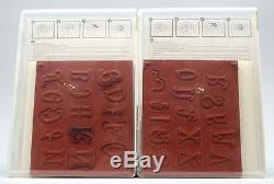 Retired STAMPIN UP! STAMP SET Lot of 7 CLEAR MOUNT SETS (6 Brand New) 98 Stamps