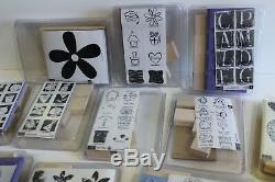 Rubber Stamp Sets Stampin' Up Anna Griffin etc LOT