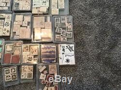 Rubber Stamps 40+ Sets Stampin Up