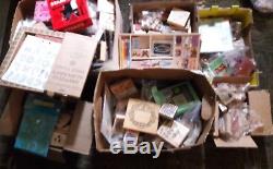 Rubber Stamps Over 200 New, Used, Stampin Up. Sets
