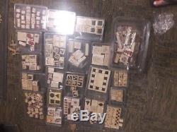 Rubber Stamps Over 200 New, Used, Stampin Up. Sets